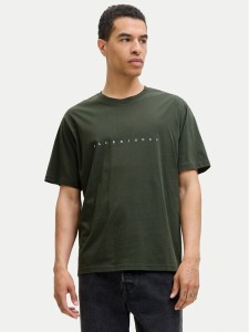 Jack & Jones T-Shirt Star 12234746 Zielony Relaxed Fit
