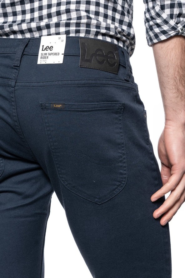 LEE LUKE MĘSKIE SPODNIE JEANSOWE DARK MARINE L719LE37 112119146