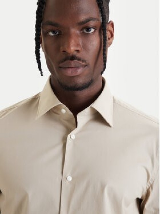 BOSS Koszula H-Hank-Kent-C1-214 50469345 Beżowy Slim Fit