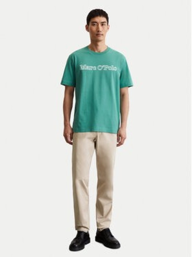 Marc O'Polo T-Shirt 526201251154 Turkusowy Regular Fit