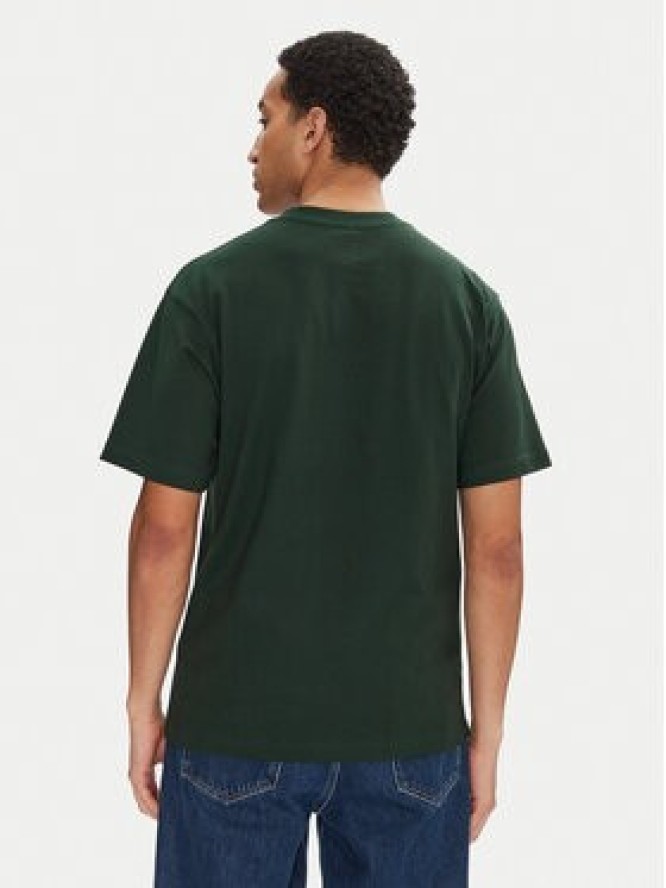 Vans T-Shirt Left Chest II VN000P1P Zielony Loose Fit