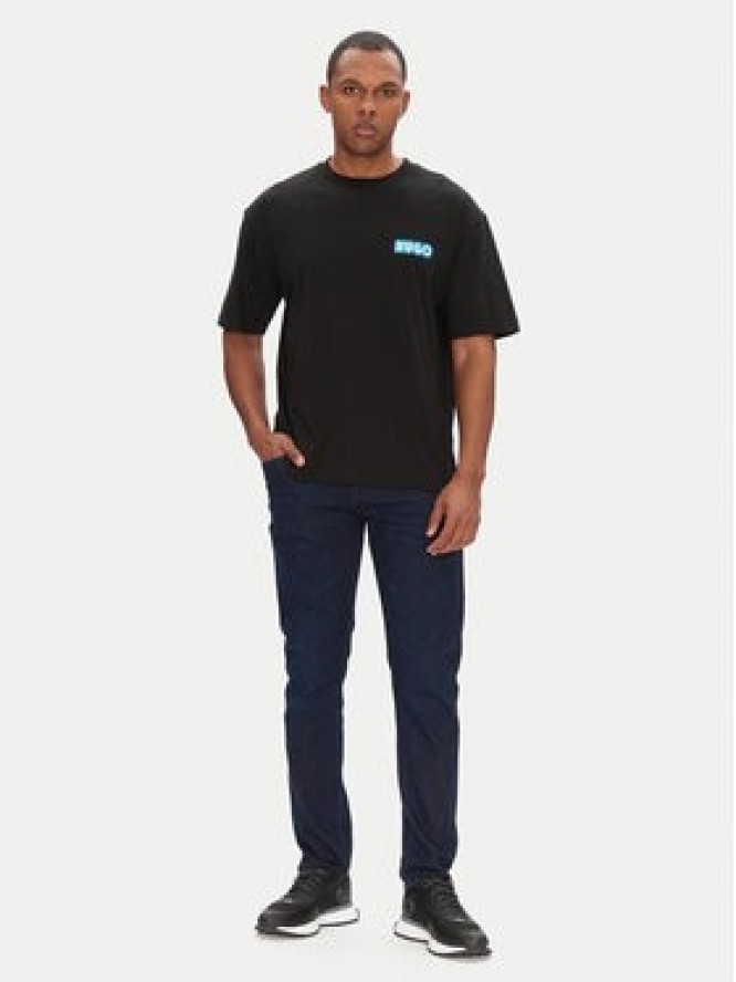 HUGO T-Shirt Duwood 50538512 Czarny Relaxed Fit