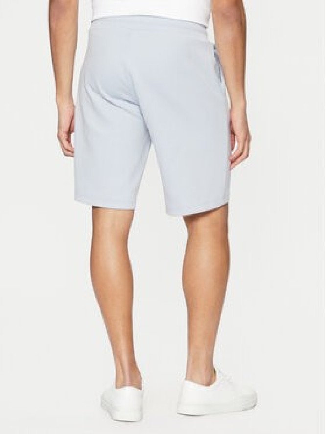 Calvin Klein Szorty sportowe Micro Logo K10K111208 Niebieski Regular Fit