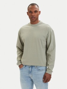 HUGO Longsleeve Daposo 50511029 Zielony jasny Relaxed Fit