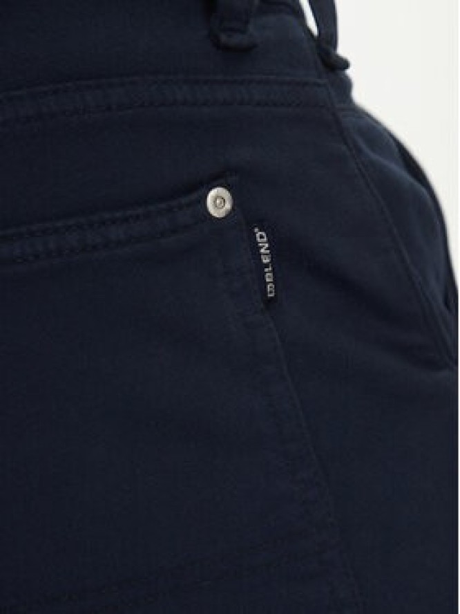 Blend Szorty jeansowe 20718139 Granatowy Regular Fit