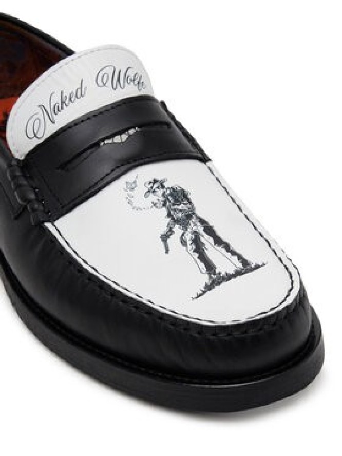 Naked Wolfe Mokasyny Riviera Czarny