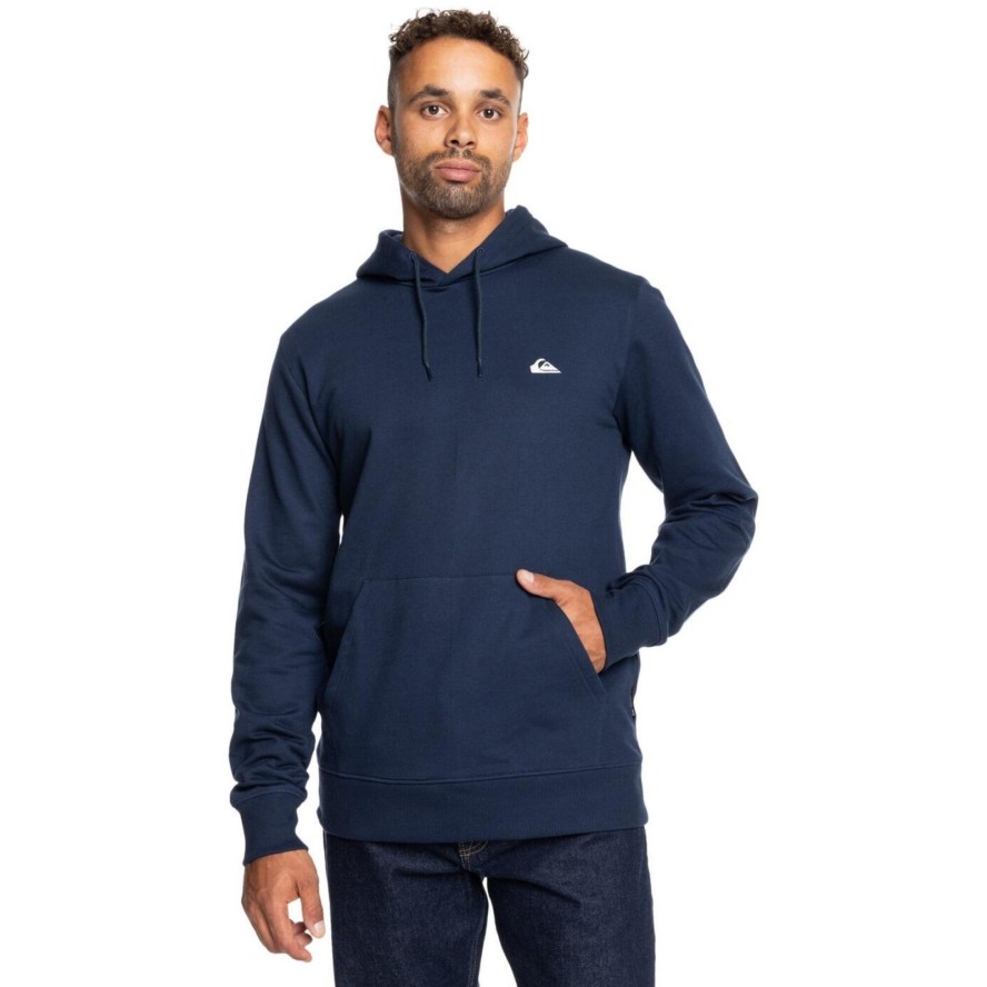 Bluza z kapturem dla Mężczyzn BASIC Niebieski