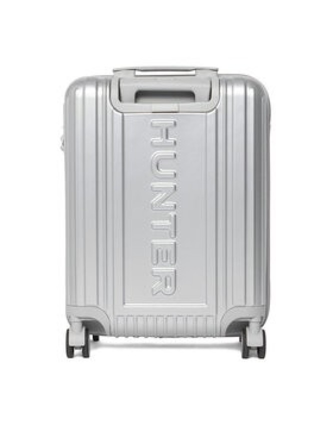 Hunter Walizka kabinowa CEO-HUNTER-S-002-08-SILVER Srebrny