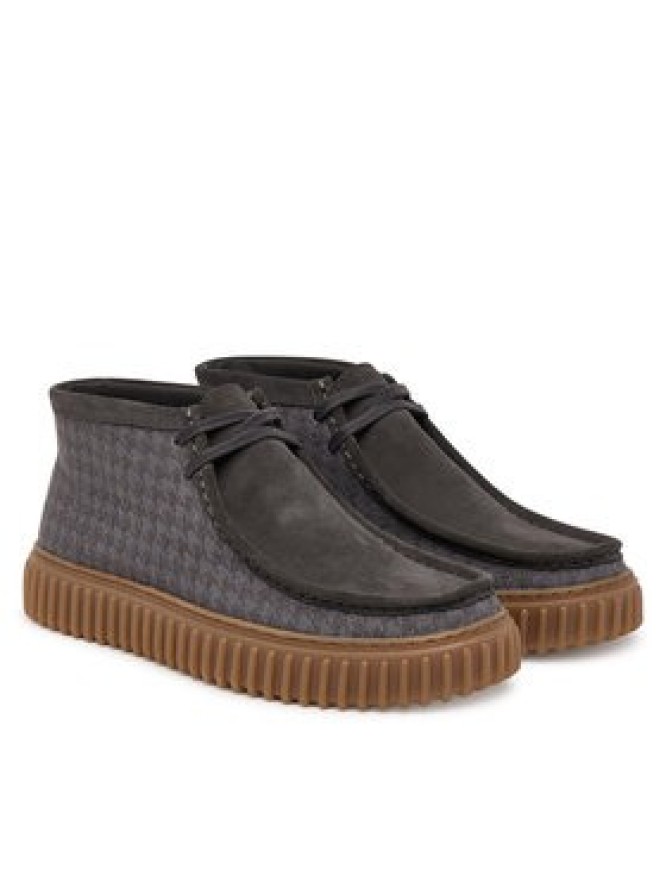 Clarks Trzewiki Torhill Hi 26183426 Szary