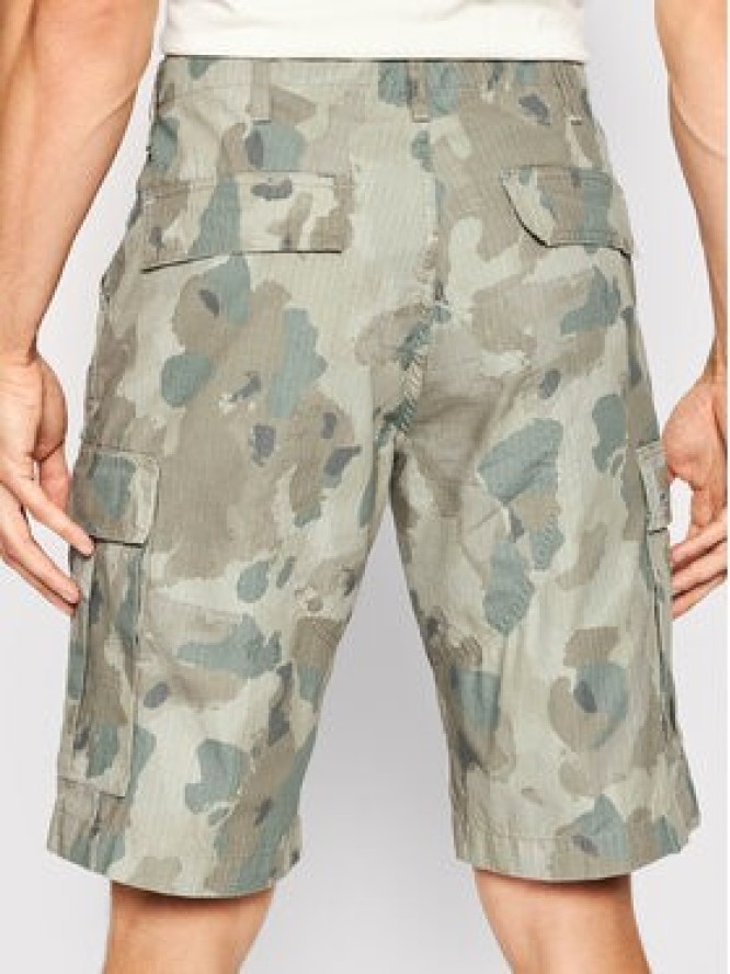 Carhartt WIP Szorty materiałowe Cargo I015999 Zielony Regular Fit