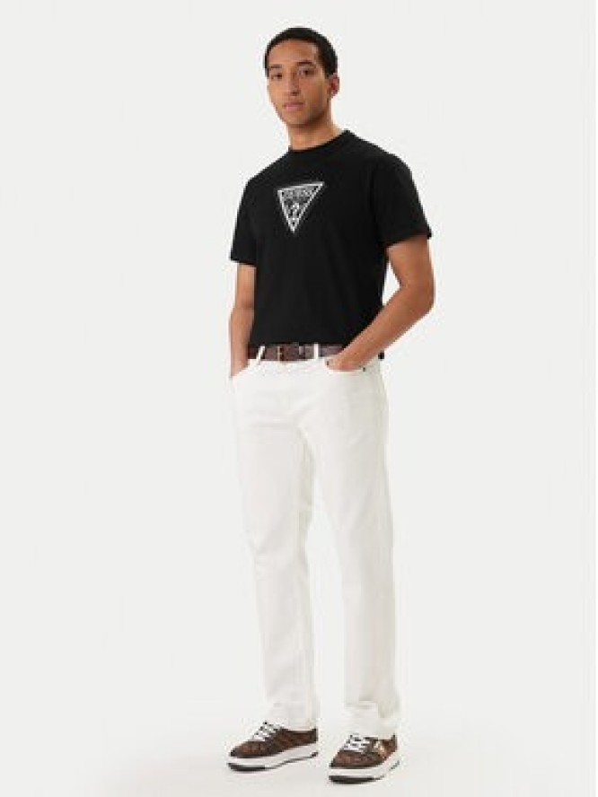 Guess T-Shirt M6RI23 K8FQ4 Czarny Regular Fit