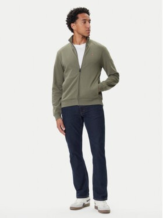 Napapijri Bluza Balis NP0A4GBA Zielony Regular Fit