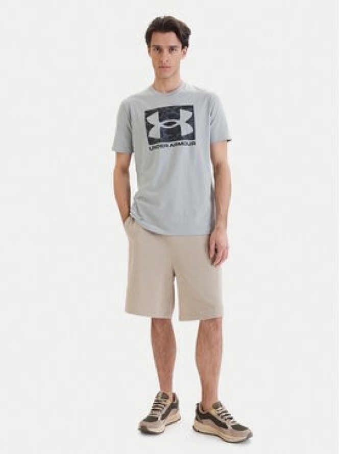 Under Armour T-Shirt ABC Camo Boxed 1361673 Szary Regular Fit