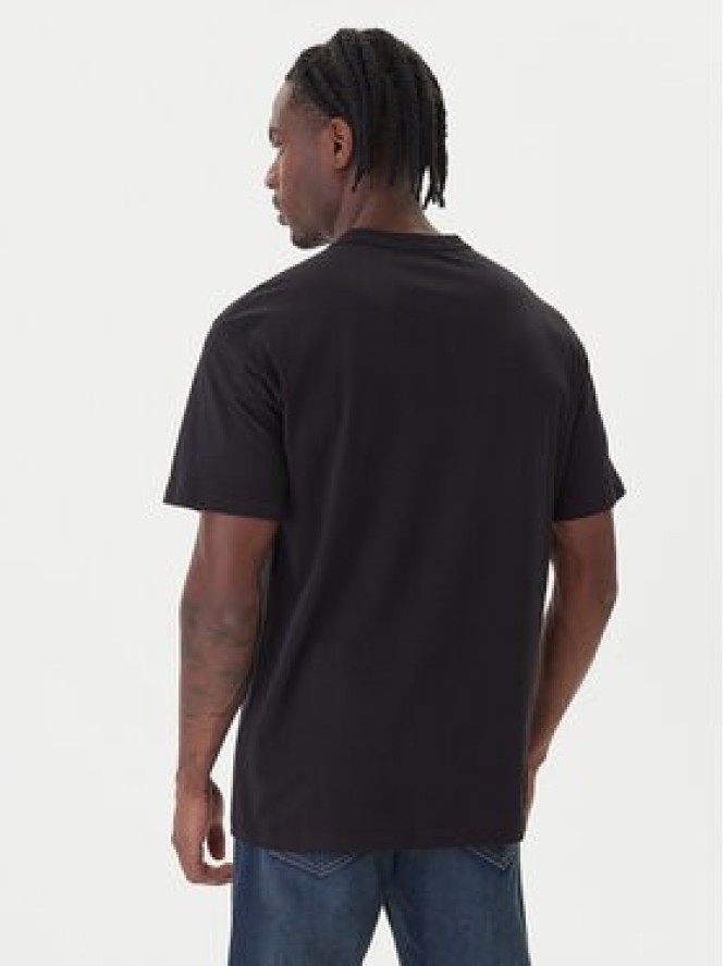 Versace Jeans Couture T-Shirt 79GAHT06 CJ00T Czarny Regular Fit