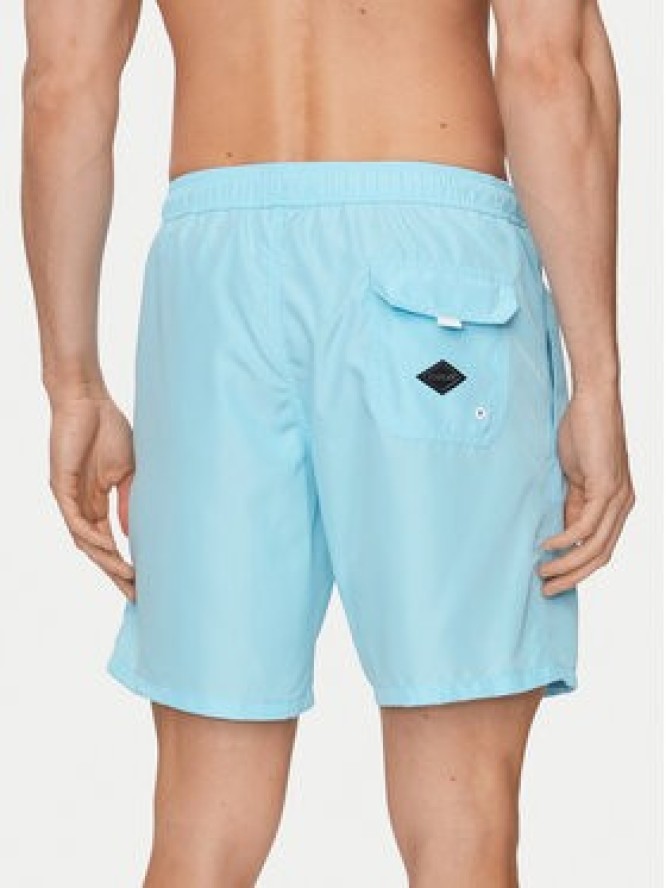 Replay Szorty kąpielowe LM1141.000.82972 Błękitny Regular Fit