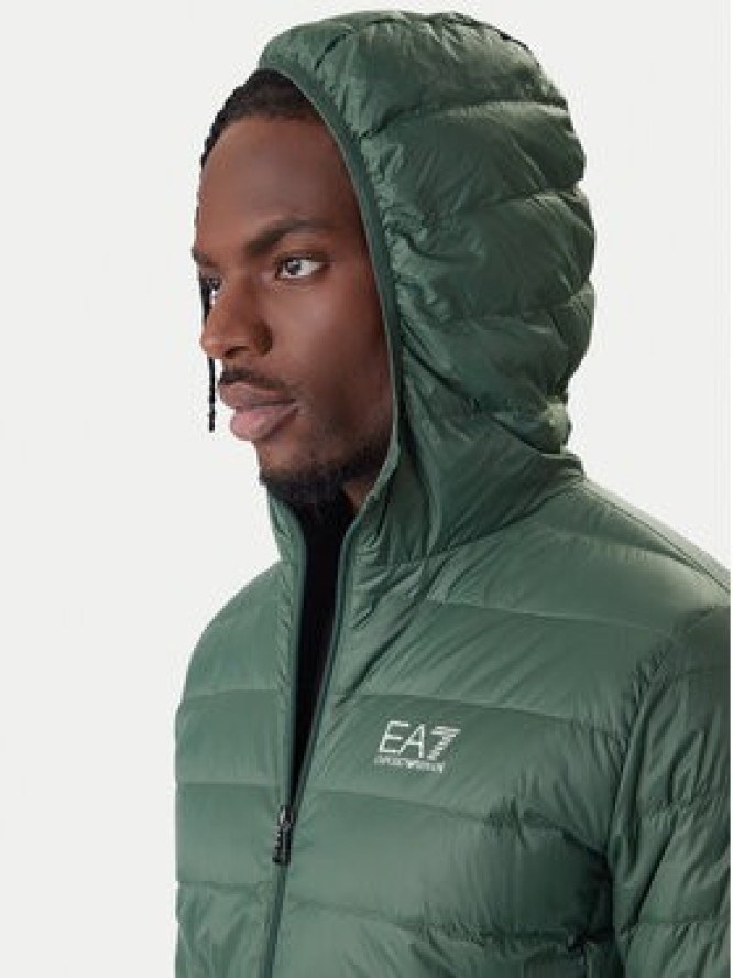 EA7 Emporio Armani Kurtka puchowa 8NPB24 PNGPZ U7260 Zielony Regular Fit