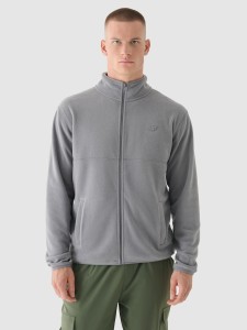 4F Polar regular ze stójką męski - szary XXL