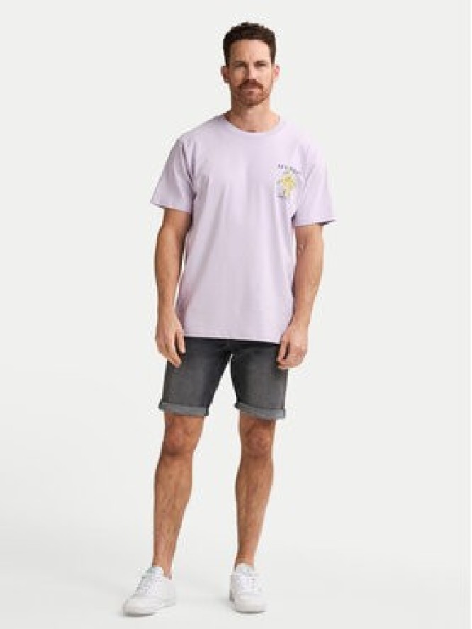 Petrol Industries Szorty jeansowe M-1050-SHO002 Szary Regular Fit