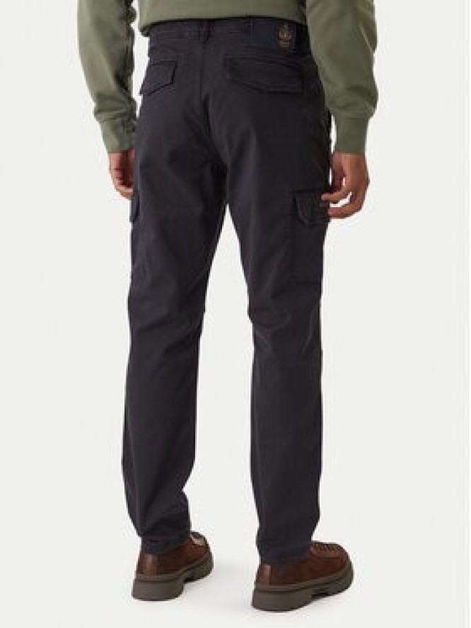 Aeronautica Militare Spodnie materiałowe 252PA1633UCT03399 Granatowy Tapered Fit