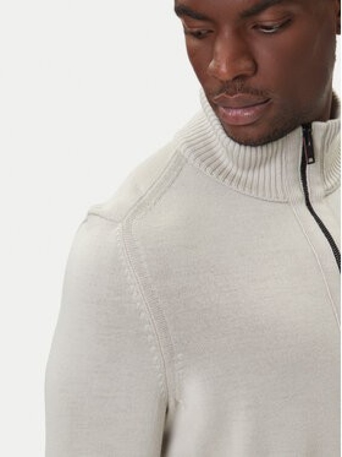 BOSS Sweter Avac_FZ 50501750 Beżowy Regular Fit