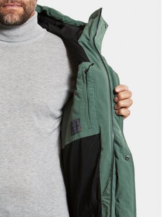 Didriksons Kurtka zimowa Ejnar 504413 Zielony Regular Fit