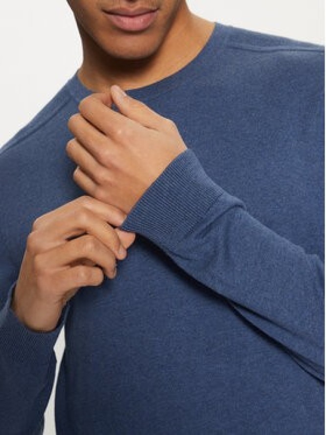 Selected Homme Sweter 16074682 Granatowy Regular Fit
