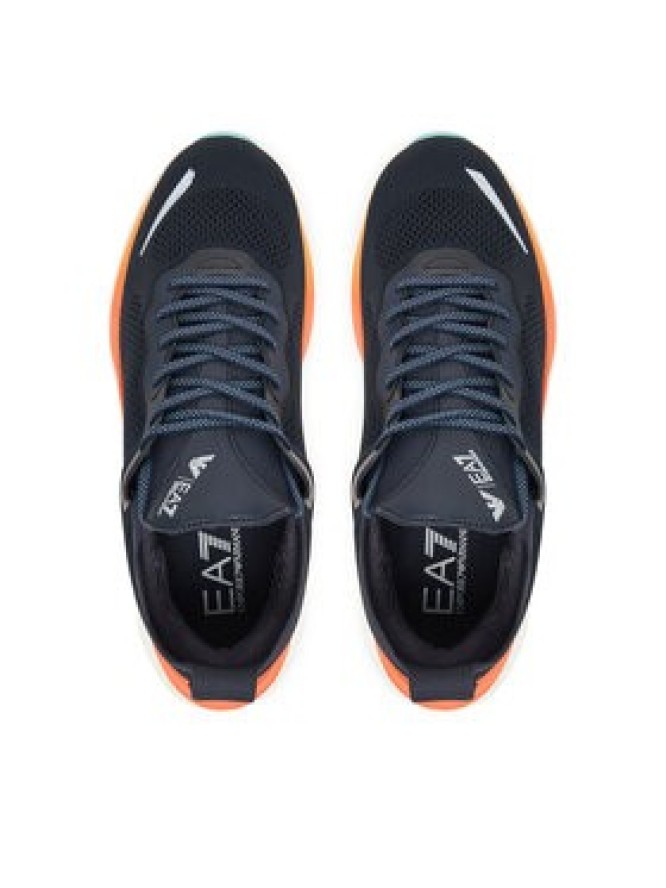 EA7 Emporio Armani Sneakersy X8X246 XK443 MZ216 Granatowy