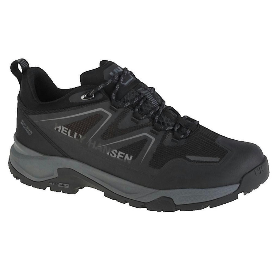 Buty trekkingowe Helly Hansen wodoodporne Cascade Low-Cut czarne