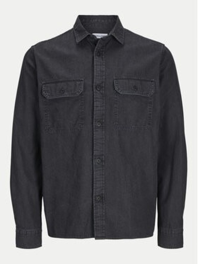 Jack & Jones Koszula jeansowa Travis 12269262 Czarny Comfort Fit