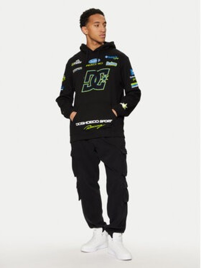 DC Shoes Bluza Racing ADYSF03130 Czarny Standard Fit