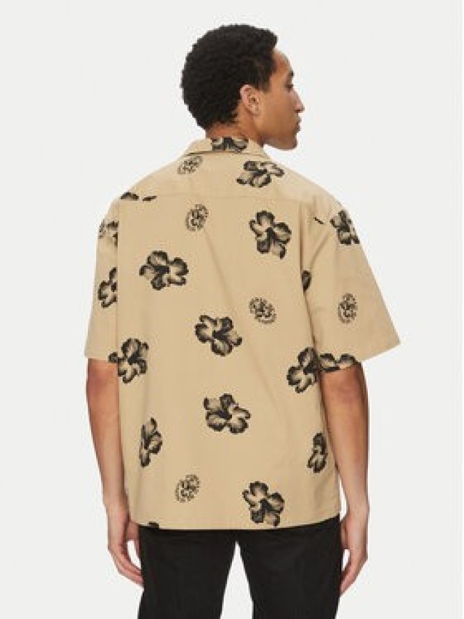 HUGO Koszula Eligino 50539135 Beżowy Relaxed Fit