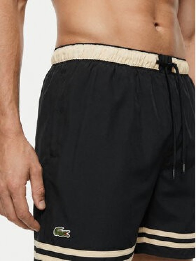 Lacoste Szorty kąpielowe MH2760 Granatowy Regular Fit