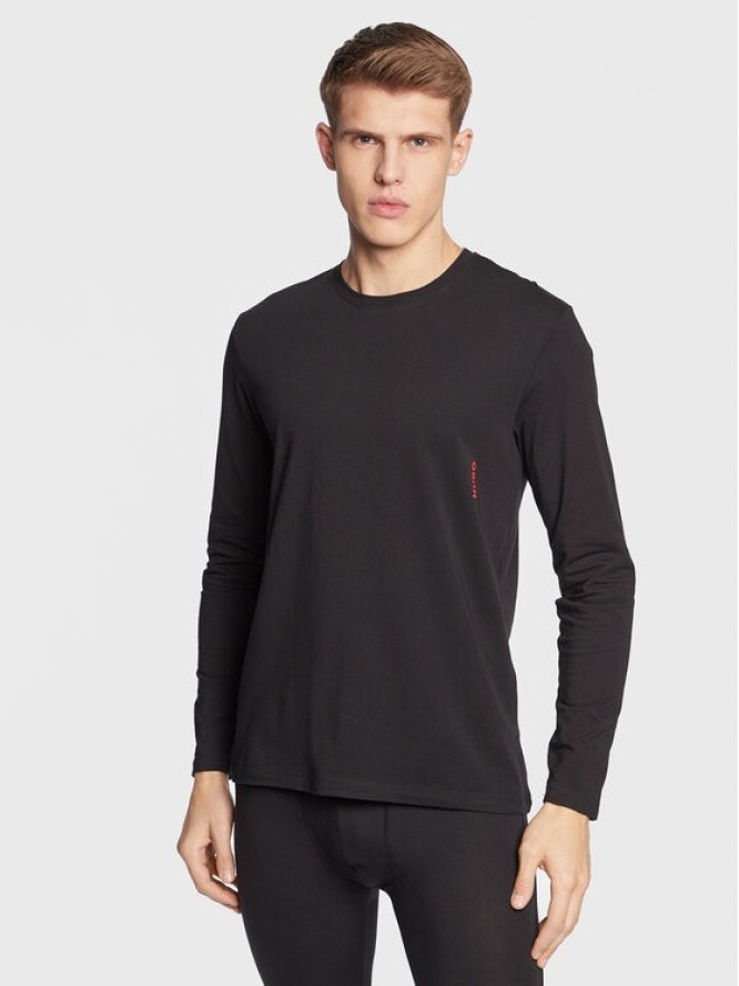 Hugo Longsleeve 50485298 Czarny Regular Fit