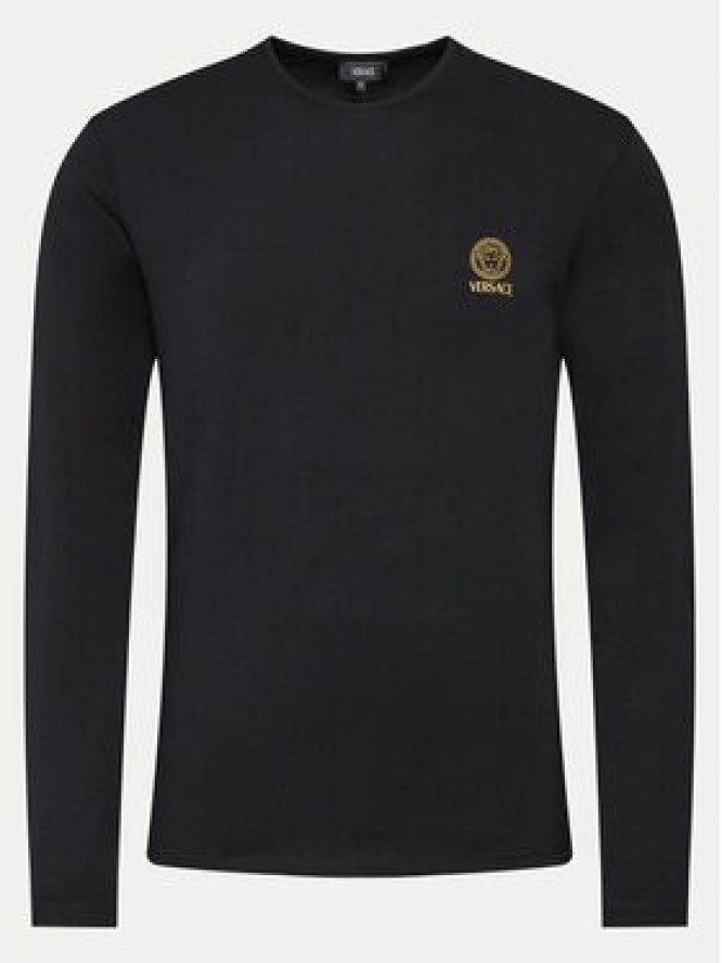 Versace Komplet longsleeve AU10197 Czarny Slim Fit