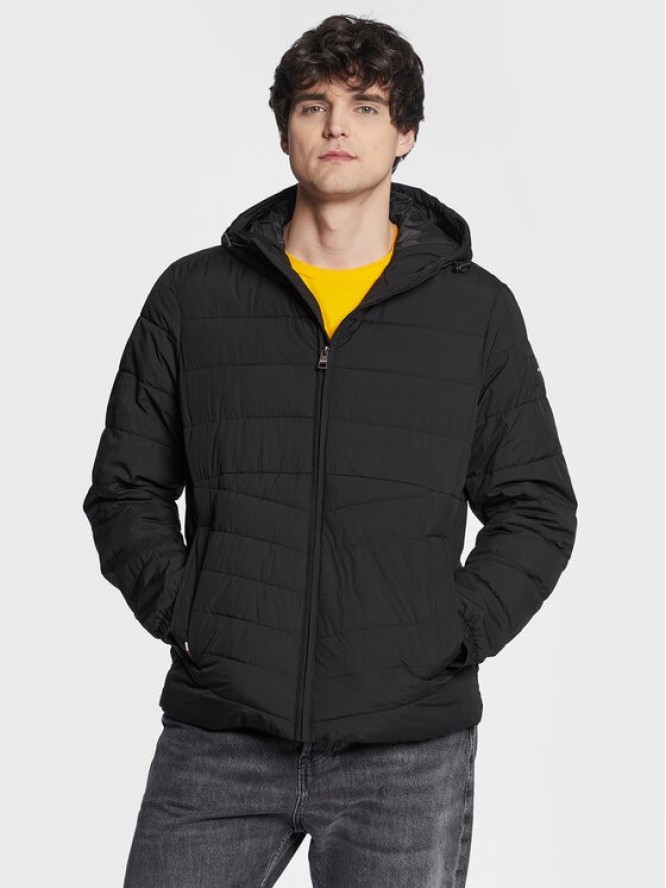 Tommy Hilfiger Kurtka zimowa MW0MW29010 Czarny Regular Fit