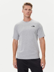 The North Face T-Shirt NF0A87NU Szary Regular Fit