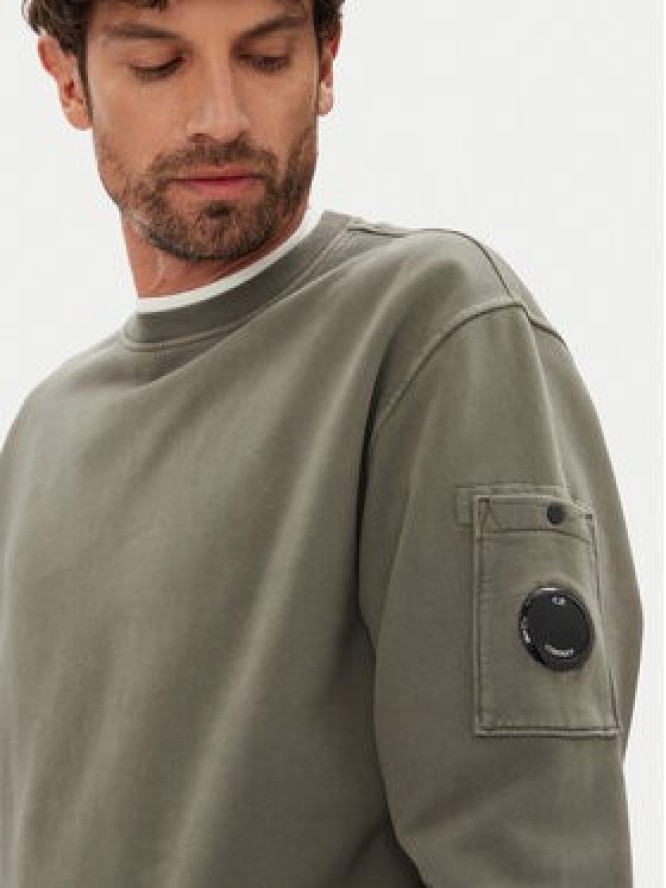 C.P. Company Bluza 19CMSS718A006372R Zielony Regular Fit