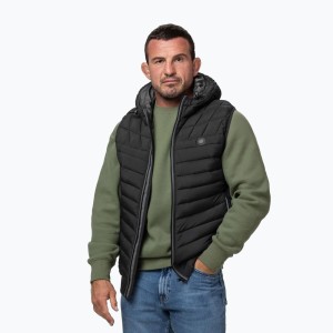 Bezrękawnik męski Pitbull Naylor Padded Hooded