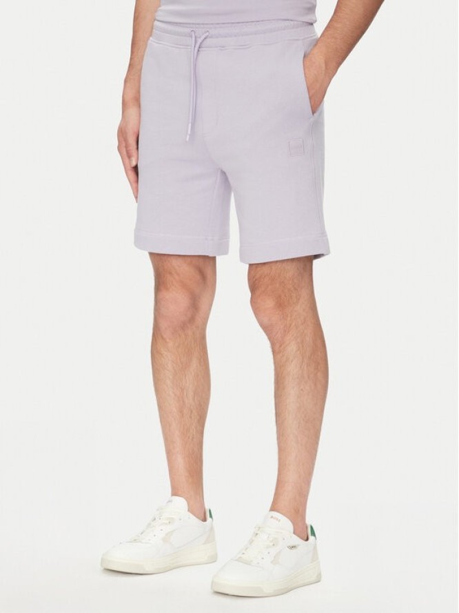 BOSS Szorty sportowe Sewalk 50511726 Fioletowy Regular Fit