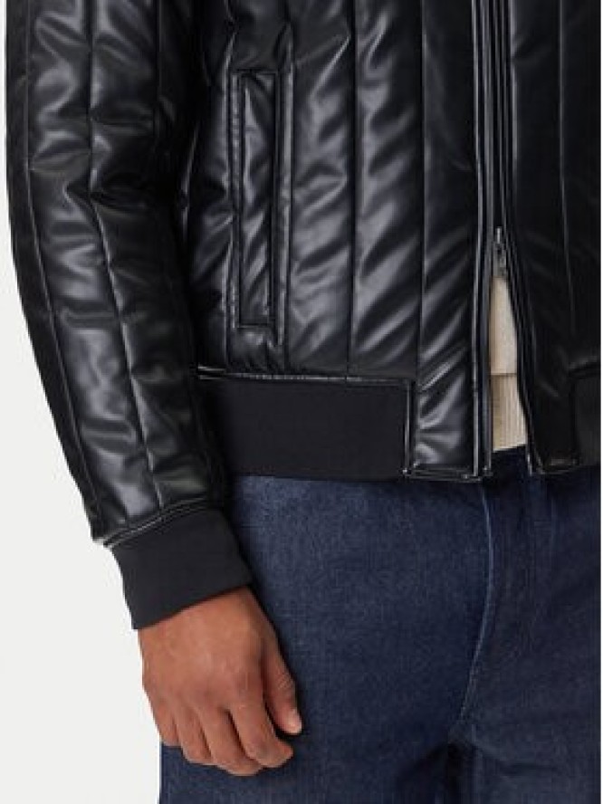 Armani Exchange Kurtka z imitacji skóry XM001124 AF16647 UC001 Czarny Regular Fit