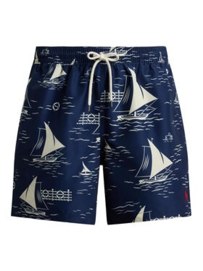Polo Ralph Lauren Szorty kąpielowe 710B18029001 Granatowy Regular Fit