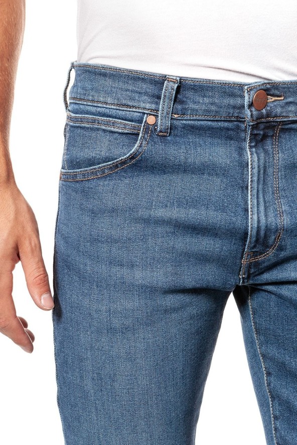 SPODNIE MĘSKIE WRANGLER LARSTON GREEN ROOM W18S2125B 112127414