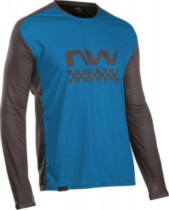 Koszulka rowerowa mtb NORTHWAVE EDGE Jersey LS niebieska