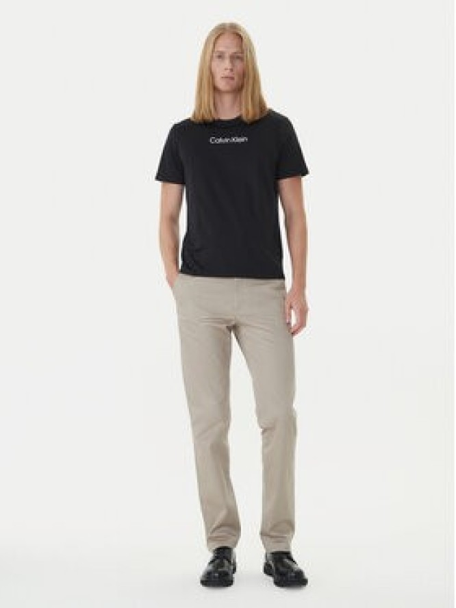Calvin Klein T-Shirt Logo 30s LV04LD230G Czarny Relaxed Fit