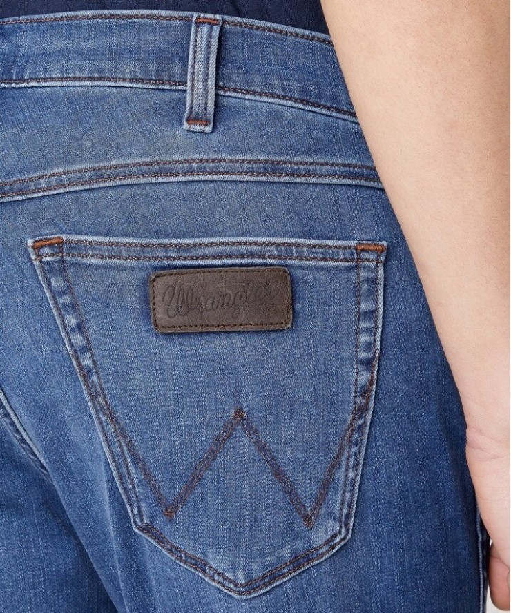 WRANGLER GREENSBORO MĘSKIE SPODNIE JEANSOWE JEANSY DŻINSY BRIGHT STROKE W15QMU91Q 112126995
