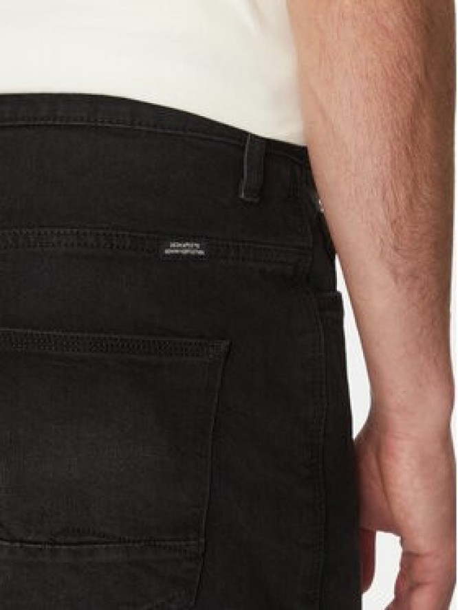Blend Szorty jeansowe 20718406 Czarny Relaxed Fit