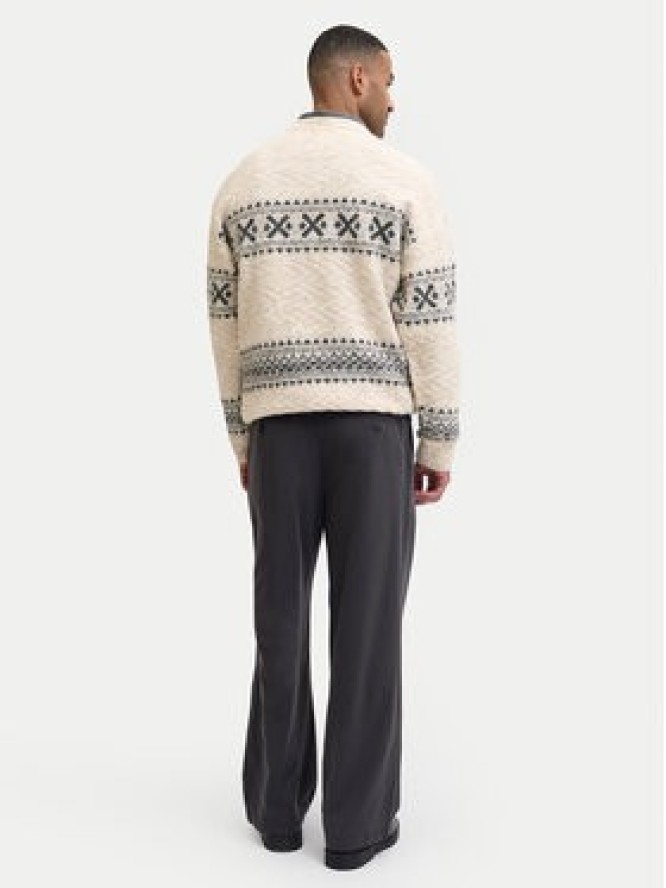 Jack & Jones Sweter Blumax 12286244 Beżowy Relaxed Fit