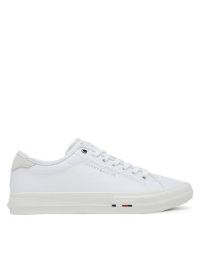 Tommy Hilfiger Tenisówki Th Hi Vulc Street Stitch FM0FM05645 Biały