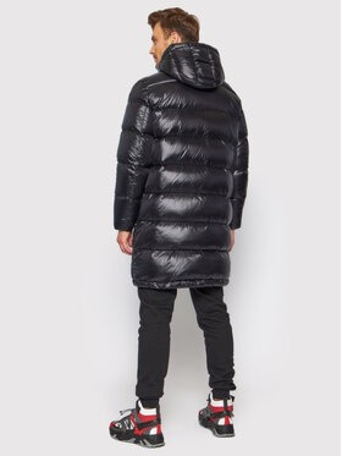 Trussardi Płaszcz zimowy 52S00628 Czarny Regular Fit