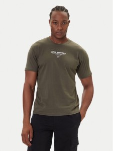 Alpha Industries T-Shirt Sky Wolf 258510 Zielony Regular Fit